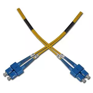 Opticord 2m SC/SC optisko šķiedru kabelis Dzeltens