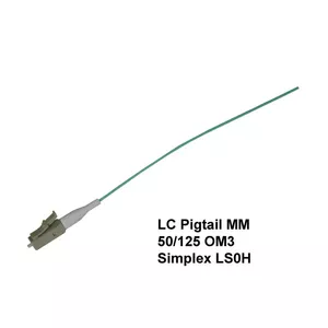 Optisko šķiedru Pigtail LC 50/125MM, 1m, 0,9mm OM3