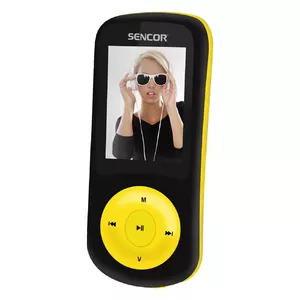 Sencor SFP 5870 BYL MP3/MP4 player 8 GB Black, Yellow