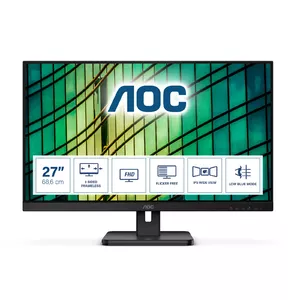 AOC E2 27E2QAE monitori 68,6 cm (27") 1920 x 1080 pikseļi Full HD LCD Melns