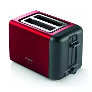 Bosch TAT3P424DE тостер 2 ломтик(а) 970 W Черный, Красный