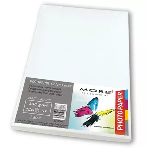 Разглаженная цветная бумага для лазерной печати, 140 г/м2, матовая
