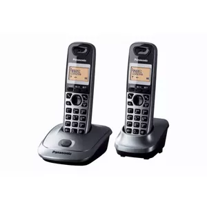 Panasonic KX-TG2512 телефонный аппарат DECT телефон Идентификация абонента (Caller ID) Серый