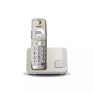 Panasonic KX-TGE210 DECT телефон Идентификация абонента (Caller ID) Цвет шампанского
