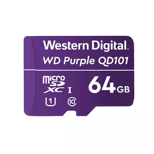 Western Digital WD Purple SC QD101 64 GB MicroSDXC Klases 10