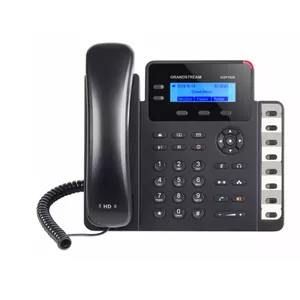 Grandstream Networks GXP1628 telefons DECT telefons Melns