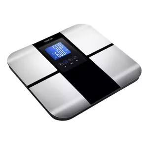 Sencor SBS 6015BK домашние весы Черный, Серебристый Персональные электронные весы