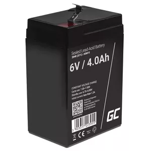 Green Cell AGM15 UPS akumulators Noslēgts svina skābju (VRLA) 6 V 4 ampērstunda
