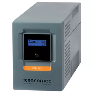 Socomec NETYS PE NPE-1500-LCD nepārtrauktas barošanas avots (UPS) Line-Interactive 1,5 kilovoltampērs 900 W 6 Maiņstrāvas izvade (-s)