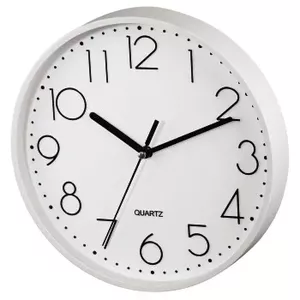 Hama 00123166 wall clock Quartz wall clock Circle White