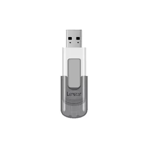 Lexar JumpDrive V100 USB zibatmiņa 64 GB USB Type-A 3.2 Gen 1 (3.1 Gen 1) Pelēks, Balts