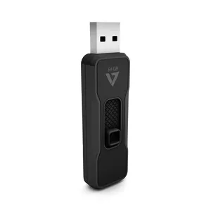 V7 VP264G USB zibatmiņa 64 GB USB Type-A 2.0 Melns