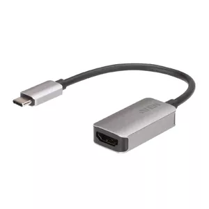 ATEN UC3008A1-AT USB графический адаптер 4096 x 2160 пикселей Серебристый