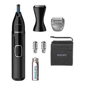 Philips 5000 series Nose Trimmer Series 5000 NT5650/16 Nose, ear, and eyebrow trimmer with 5 accessories
