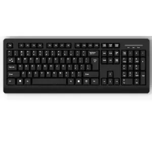 MediaRange MROS109 клавиатура USB QWERTZ Немецкий Черный
