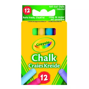Crayola 12 coloured chalk Мульти 12 шт
