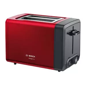 Bosch TAT4P424DE тостер 2 ломтик(а) 970 W Черный, Красный