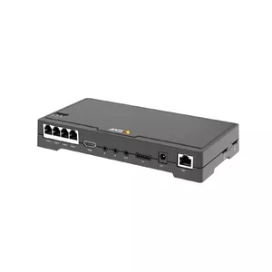Axis 0878-002 network video recorder Black