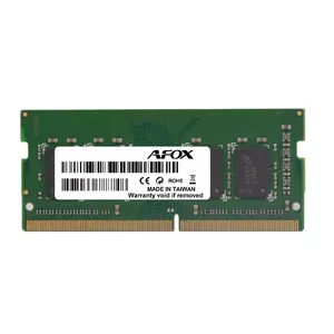 AFOX AFSD38BK1L atmiņas modulis 8 GB 1 x 8 GB DDR3L 1600 MHz