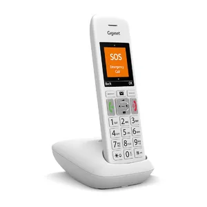 Gigaset E390 Аналоговый/DECT телефон Идентификация абонента (Caller ID) Белый