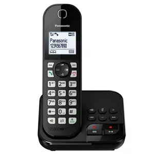 Panasonic KX-TGC460GB telefons DECT telefons Zvanītāja ID Melns