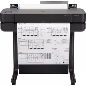 HP Designjet T630 24-in Printer крупно-форматный принтер Wi-Fi Термическая струйная Цветной 2400 x 1200 DPI 610 x 1897 мм Подключение Ethernet