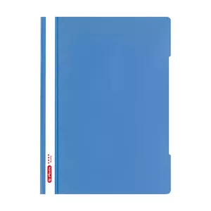 Herlitz 50016228 обложка с зажимом Полипропилен (ПП) Синий, Прозрачный