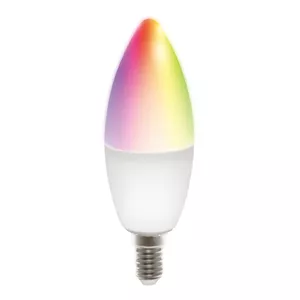 Deltaco SH-LE14RGB умное освещение Умная лампа Wi-Fi Серебристый, Белый 5 W