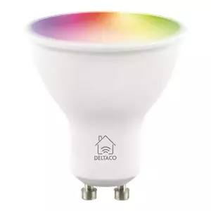 Deltaco SH-LGU10RGB умное освещение Умная лампа Wi-Fi Белый 5 W