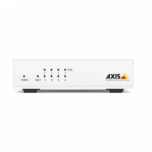 Axis 02101-002 сетевой коммутатор Неуправляемый Fast Ethernet (10/100) Питание по Ethernet (PoE) Белый