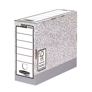 Fellowes 1080501 файловая коробка/архивный органайзер Бумага Серый