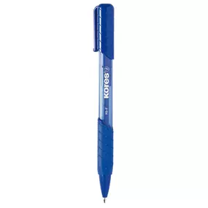 Lodīšu pildspalva KORES SUPER SLIDE K6 F 0.7 mm zila