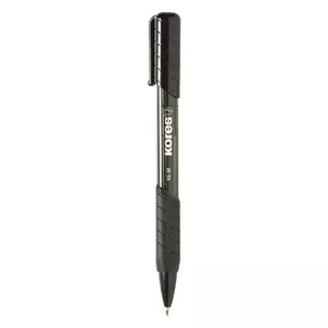 Kores 38621 ballpoint pen Black Clip-on retractable ballpoint pen Fine 12 pc(s)