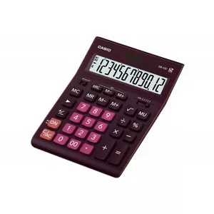 Калькуляторы CASIO GR-12C, 155x209x35 мм, бордо