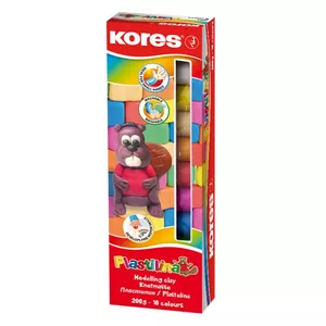 Kores 34010 pottery/modelling compound Modeling clay 200 g Assorted colours 10 pc(s)