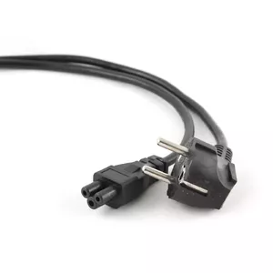 Gembird PC-186-ML12-1M кабель питания Черный CEE7/7 Разъем C5
