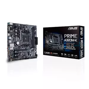 ASUS MB PRIME A320M-K AMD A320 Разъем AM4 Микро ATX