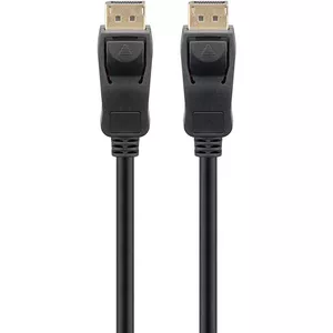Goobay 49960 DisplayPort кабель 3 m Черный