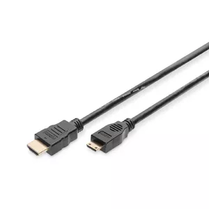 Digitus AK-330106-020-S HDMI кабель 2 m HDMI Type C (Mini) Черный