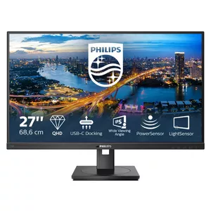 Philips 276B1/00 monitori 68,6 cm (27") 2560 x 1440 pikseļi Full HD LED Melns