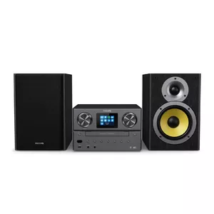Philips TAM8905 Music System with Internet Radio, DAB+, Bluetooth, CD, USB, and Spotify Connect