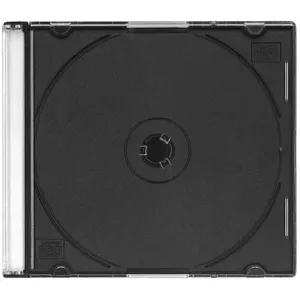 Omega CD box Slim PL, черный (44843)