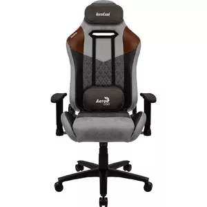 Aerocool DUKE AeroSuede Универсальное игровое кресло Черный, Коричневый, Серый
