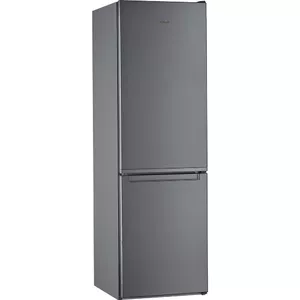 Whirlpool W5 811E OX 1 холодильник с морозильной камерой Отдельно стоящий 339 L F Серебристый