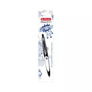 Herlitz my.pen Black Clip-on retractable ballpoint pen 1 pc(s)