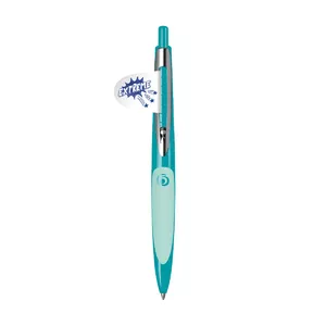 Herlitz my.pen Blue Clip-on retractable ballpoint pen 1 pc(s)