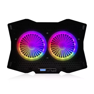 Modecom MC-CF18 RGB laptop cooling pad 45.7 cm (18") 1200 RPM Black