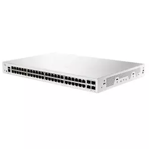 Cisco CBS250-48T-4X-EU сетевой коммутатор Управляемый L2/L3 Gigabit Ethernet (10/100/1000) Серебристый