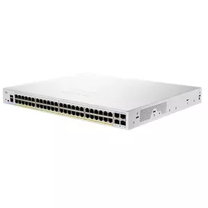 Cisco CBS250-48PP-4G-EU сетевой коммутатор Управляемый L2/L3 Gigabit Ethernet (10/100/1000) Серебристый