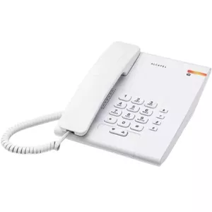 Alcatel Temporis 180 DECT telefons Zvanītāja ID Balts